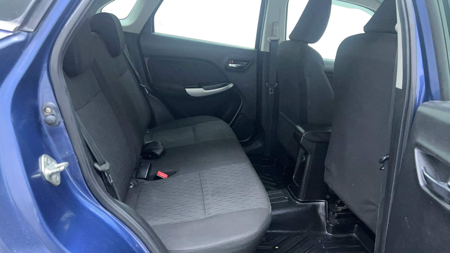 Used 2018 Maruti Suzuki Baleno Alpha 1.2 Petrol Manual interior RIGHT SIDE REAR DOOR CABIN VIEW