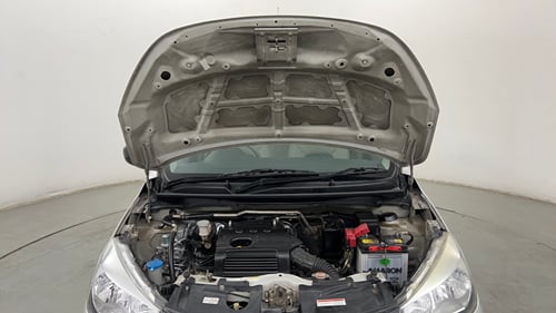Used 2015 Maruti Suzuki Celerio VXi AMT Petrol Automatic engine ENGINE & BONNET OPEN FRONT VIEW