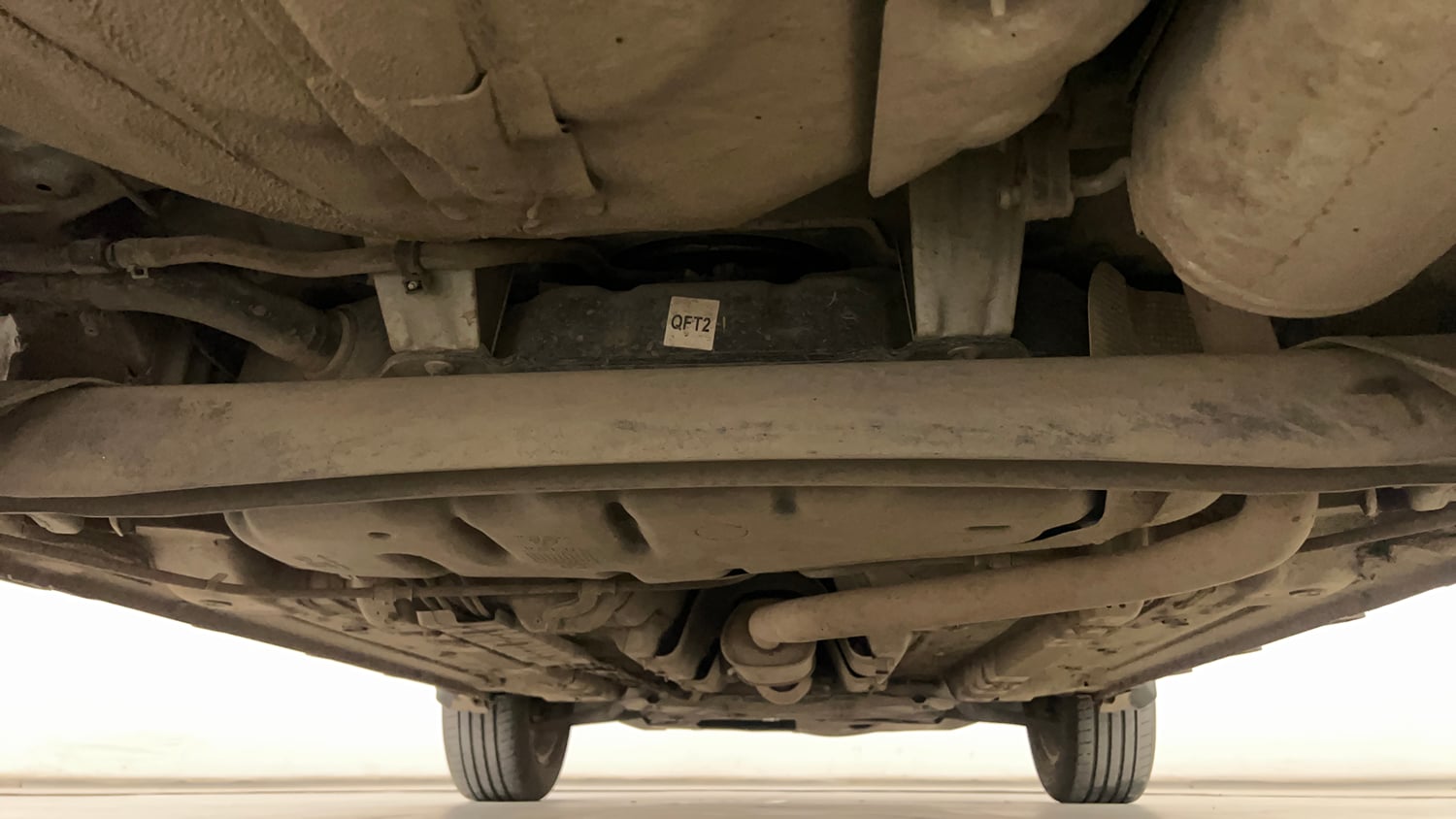 Used 2021 Hyundai Venue SX 1.0 Turbo Petrol Manual extra REAR UNDERBODY VIEW (TAKEN FROM REAR)