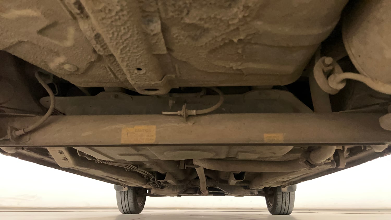 Used 2020 Tata Zest XT Petrol Petrol Manual extra REAR UNDERBODY VIEW (TAKEN FROM REAR)
