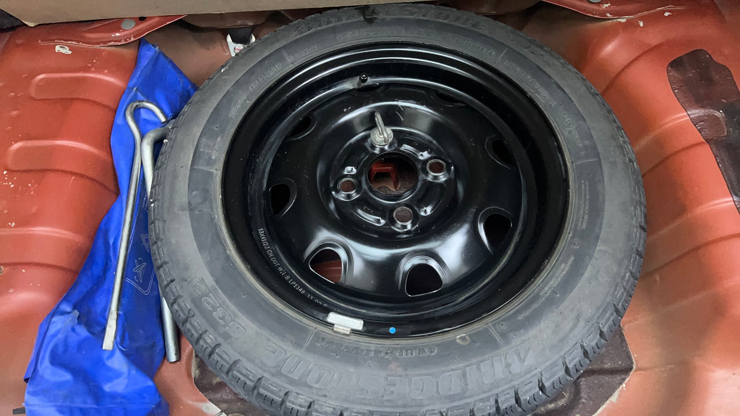 Used 2013 Maruti Suzuki Alto K10 VXi Petrol Manual tyres SPARE TYRE VIEW