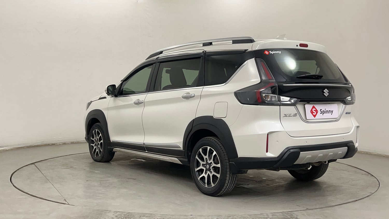 Used 2022 Maruti Suzuki XL6 Alpha MT Petrol Petrol Manual exterior LEFT REAR CORNER VIEW