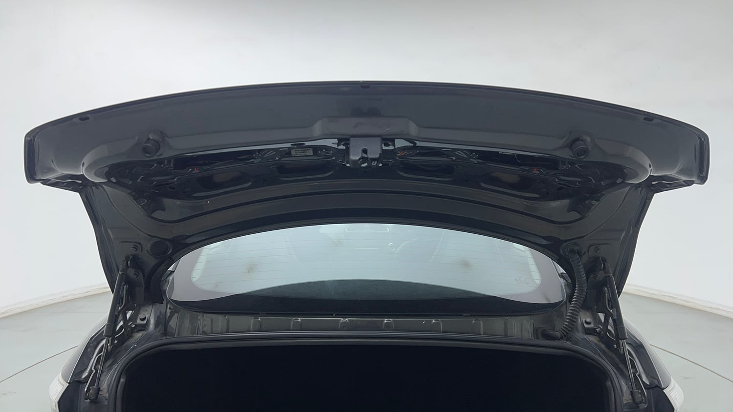 Used 2021 Tata Tigor XZ Plus Petrol Manual interior DICKY DOOR OPEN VIEW