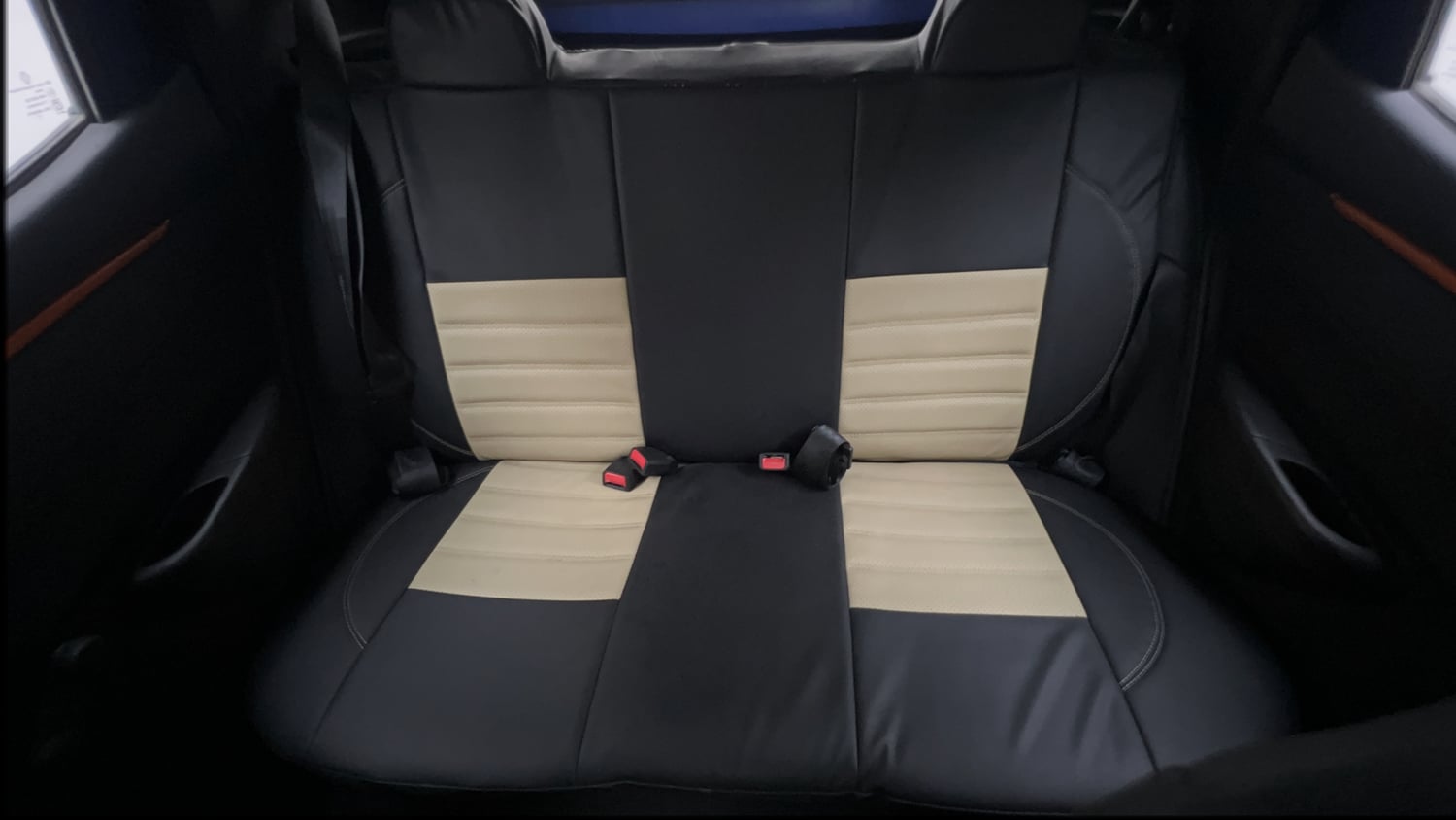 Used 2018 Renault Kwid CLIMBER 1.0 Petrol Manual interior REAR SEAT CONDITION VIEW