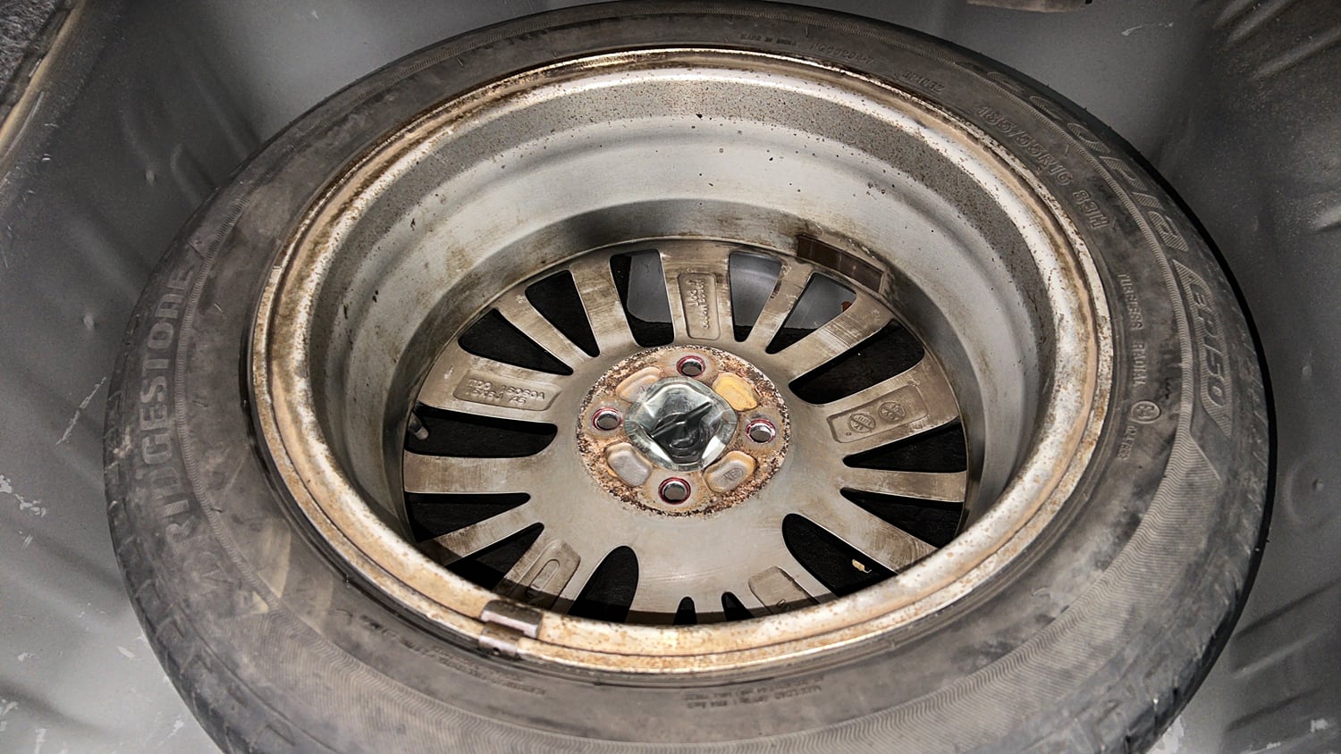 Used 2021 Honda City VX Petrol Petrol Manual tyres SPARE TYRE VIEW