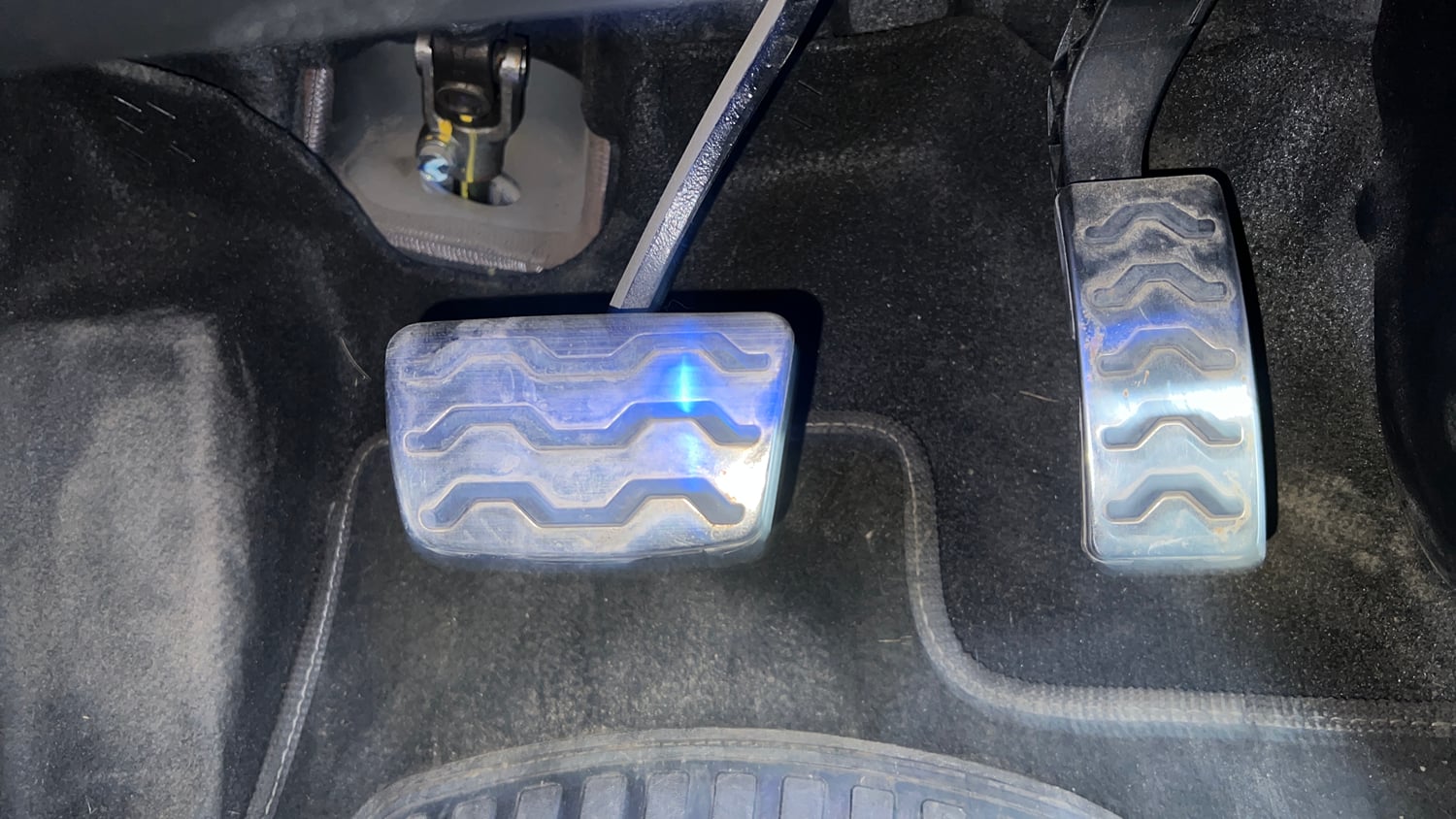 Used 2023 Hyundai Exter SX (O) 1.2 AMT Petrol Automatic interior PEDALS VIEW