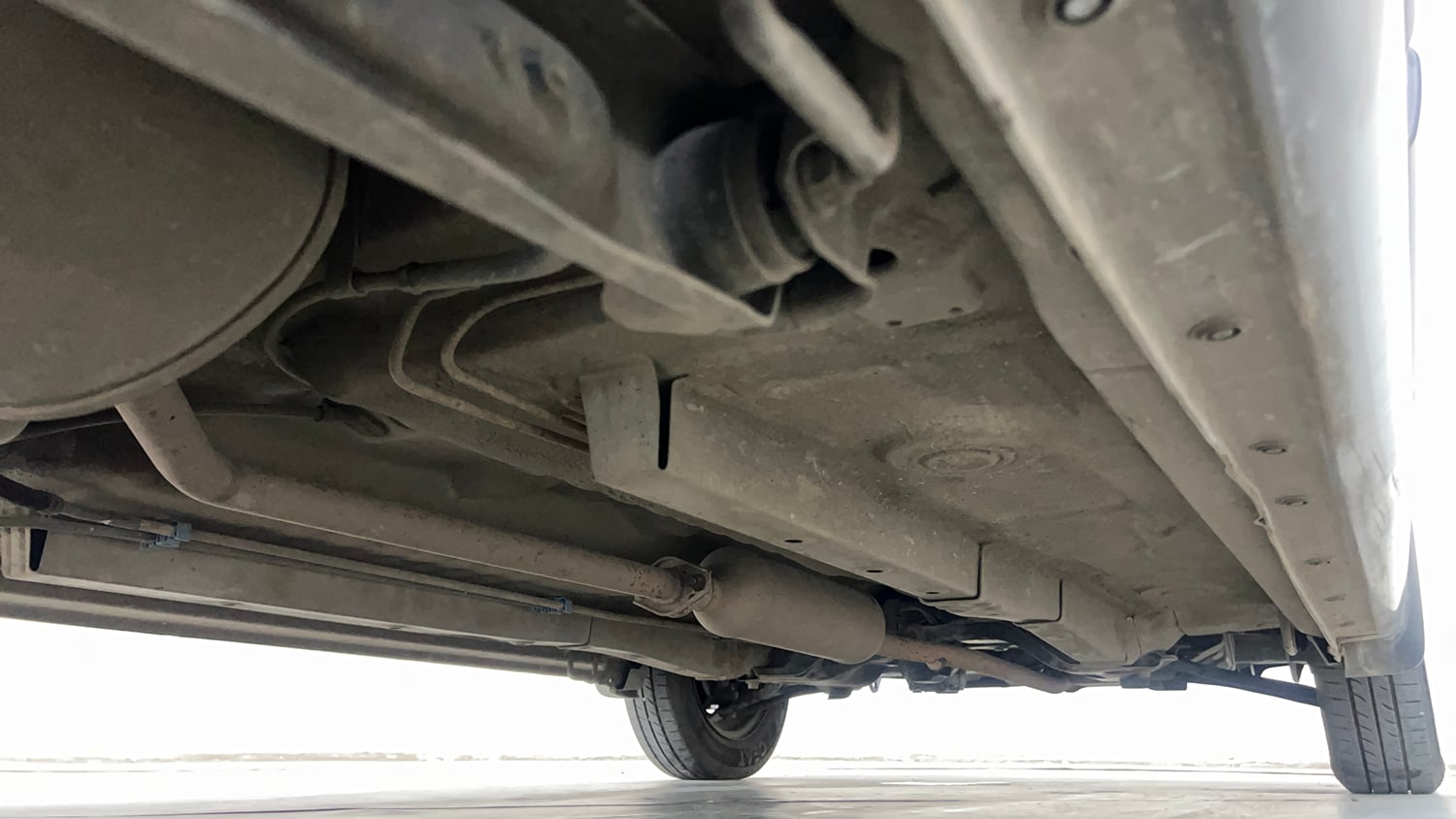 Used 2015 Maruti Suzuki Wagon R LXI CNG Cng Manual extra REAR RIGHT UNDERBODY VIEW