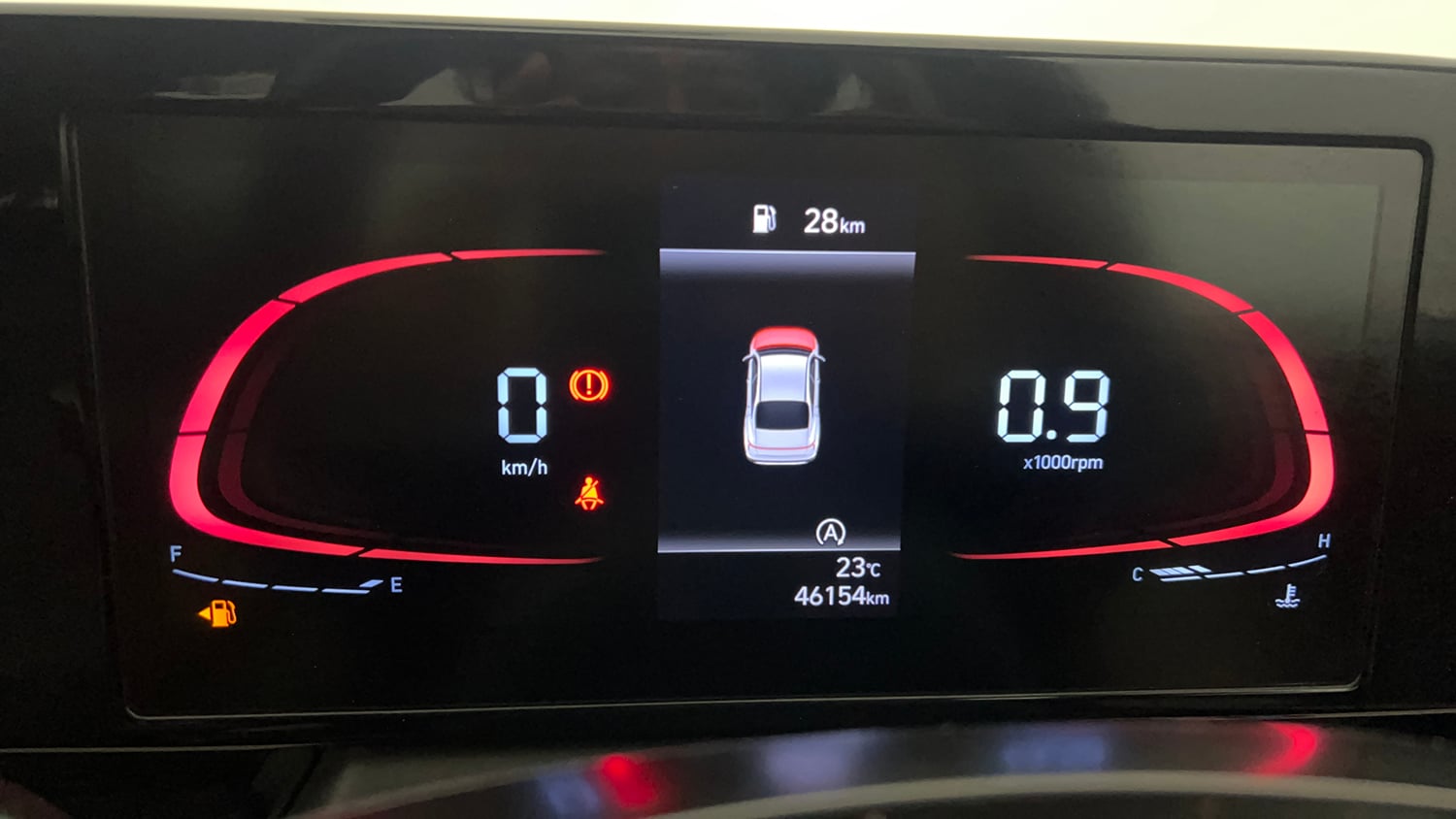 Used 2023 Hyundai Verna SX 1.5 Petrol MT Petrol Manual interior CLUSTERMETER VIEW