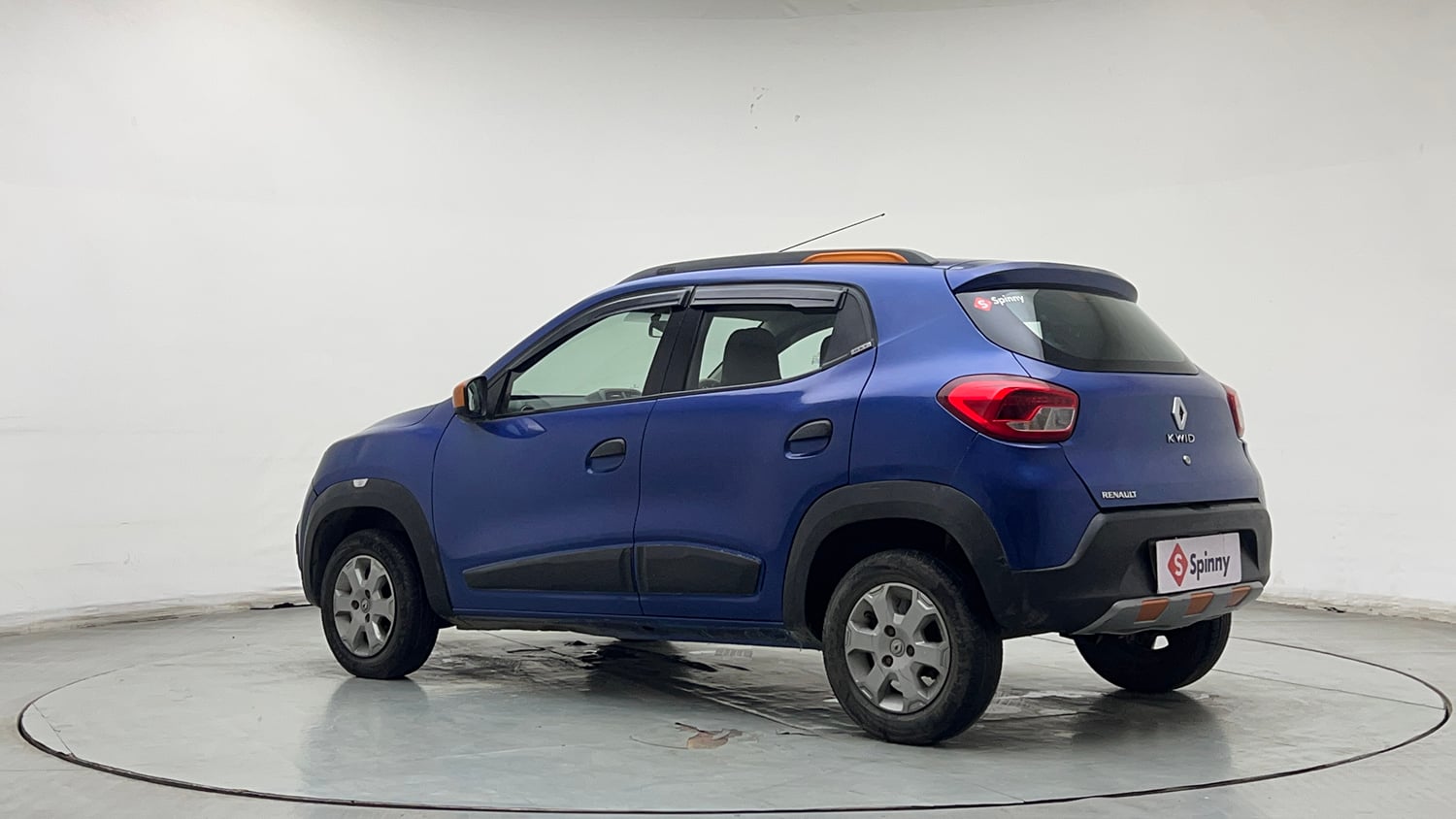 Used 2018 Renault Kwid CLIMBER 1.0 Petrol Manual exterior LEFT REAR CORNER VIEW