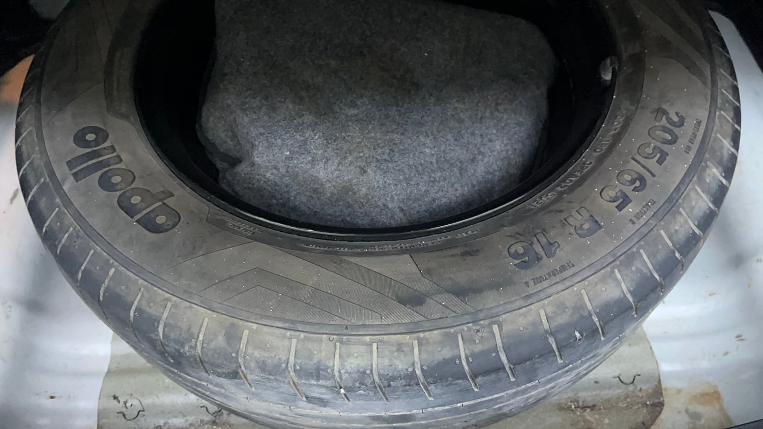 Used 2021 Hyundai Creta EX 1.5 Petrol Petrol Manual tyres SPARE TYRE VIEW