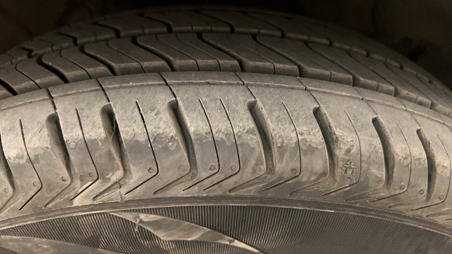 Used 2019 Hyundai Santro Sportz Petrol Manual tyres RIGHT FRONT TYRE TREAD VIEW