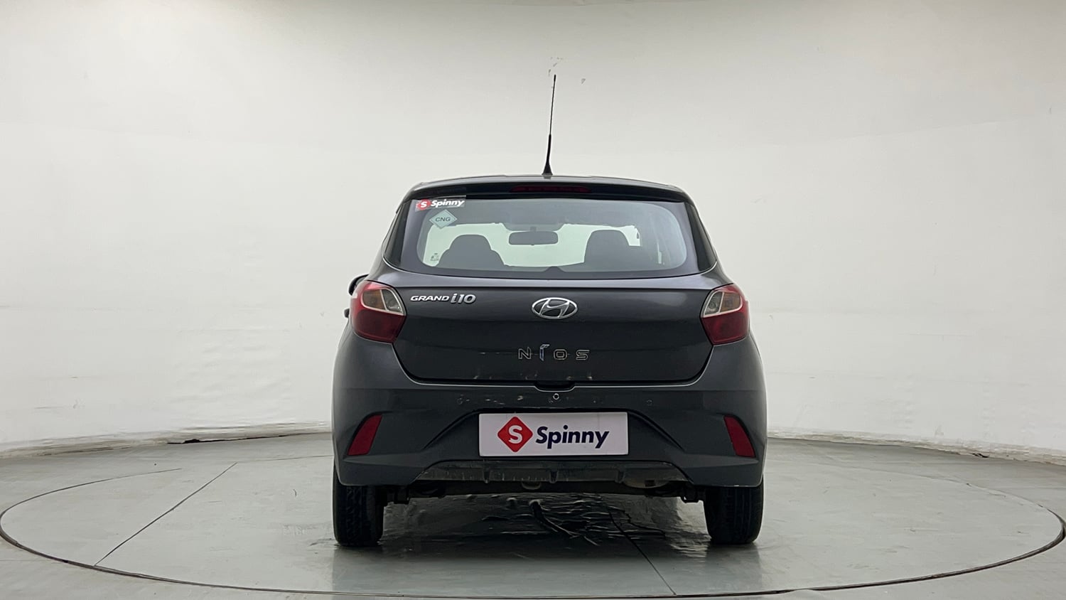 Used 2021 Hyundai Grand i10 Nios Magna 1.2 Kappa VTVT CNG Cng Manual exterior BACK VIEW