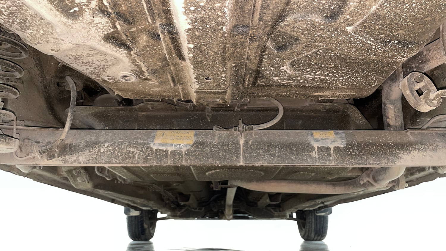 Used 2017 Tata Zest XE Petrol Petrol Manual extra REAR UNDERBODY VIEW (TAKEN FROM REAR)