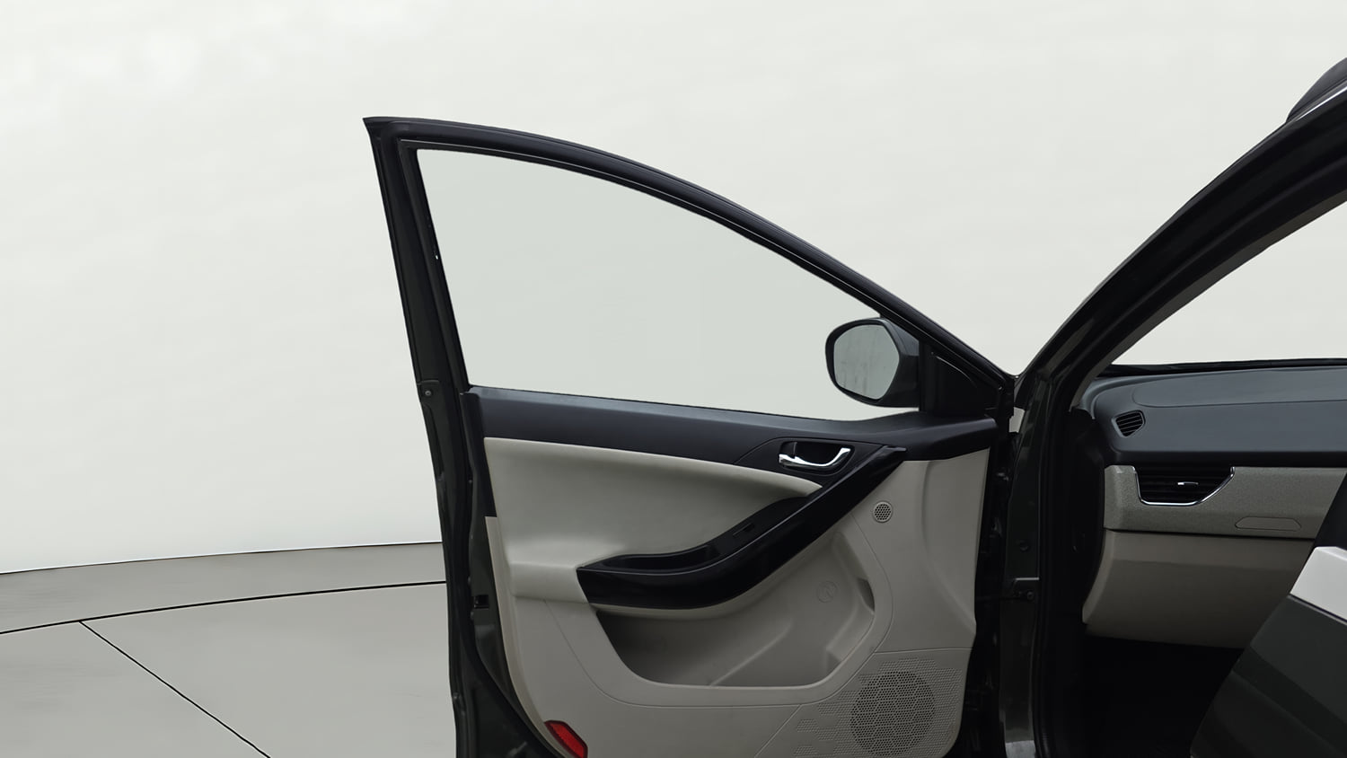 Used 2023 Tata Nexon XZ Plus LUXS Petrol Manual interior LEFT FRONT DOOR OPEN VIEW