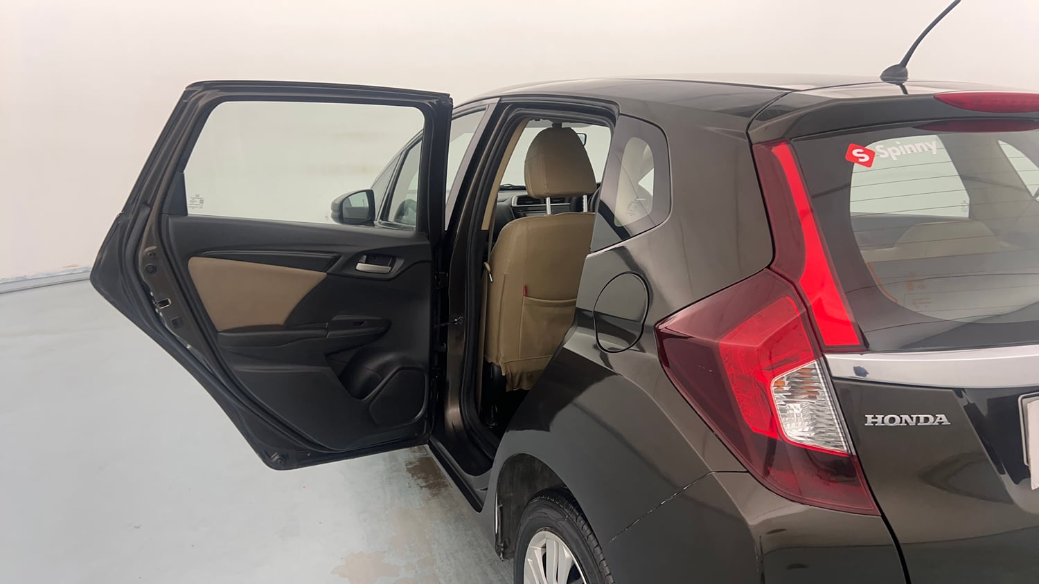 Used 2018 Honda Jazz SV Petrol Petrol Manual interior LEFT REAR DOOR OPEN VIEW