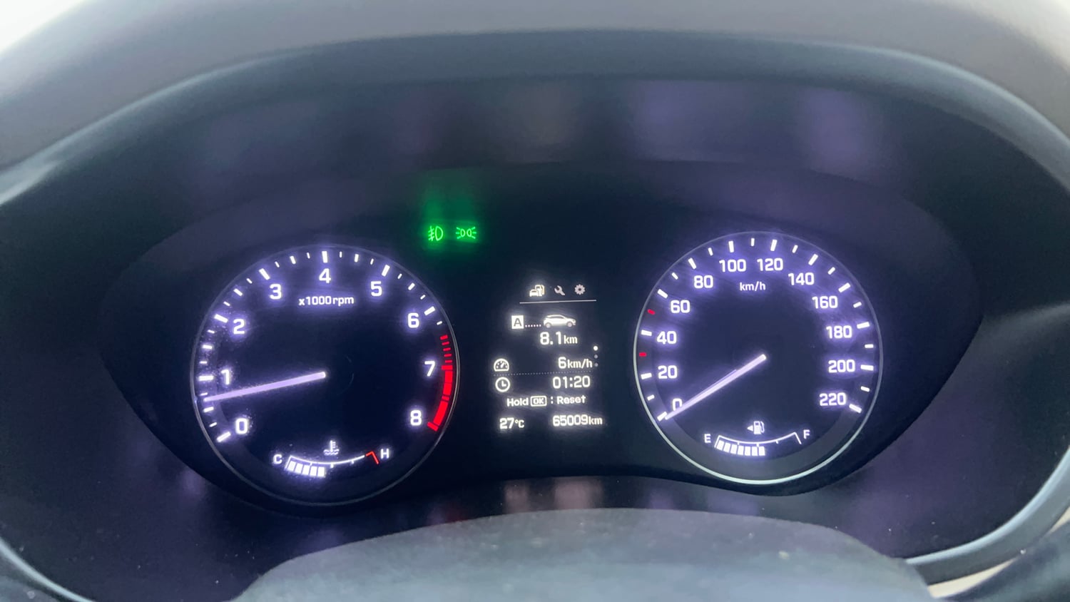 Used 2015 Hyundai Elite i20 Asta 1.2 Petrol Manual interior CLUSTERMETER VIEW