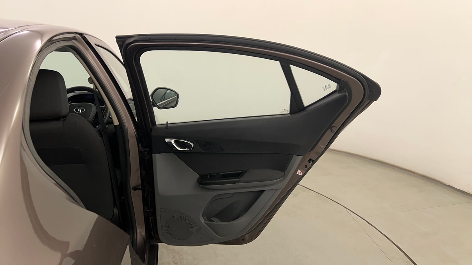 Used 2018 Tata Tigor Revotron XZA Petrol Automatic interior RIGHT REAR DOOR OPEN VIEW