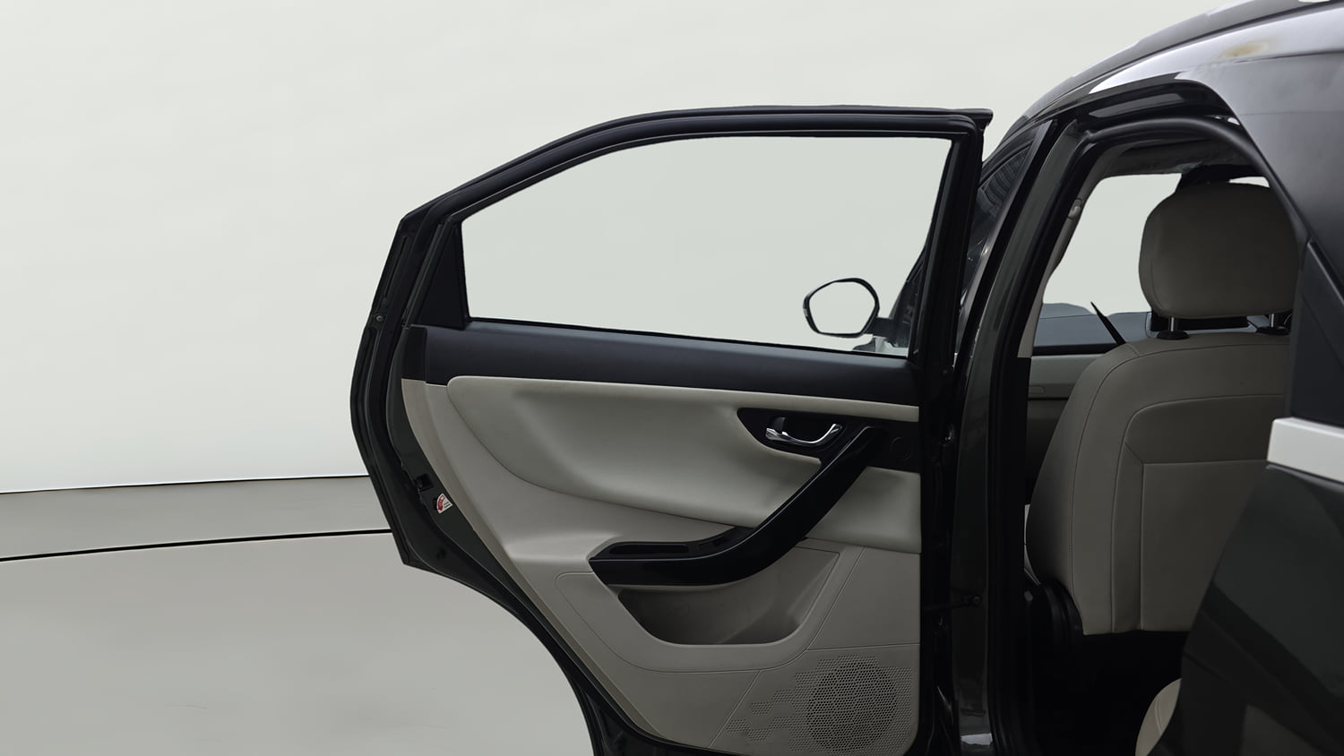 Used 2023 Tata Nexon XZ Plus LUXS Petrol Manual interior LEFT REAR DOOR OPEN VIEW