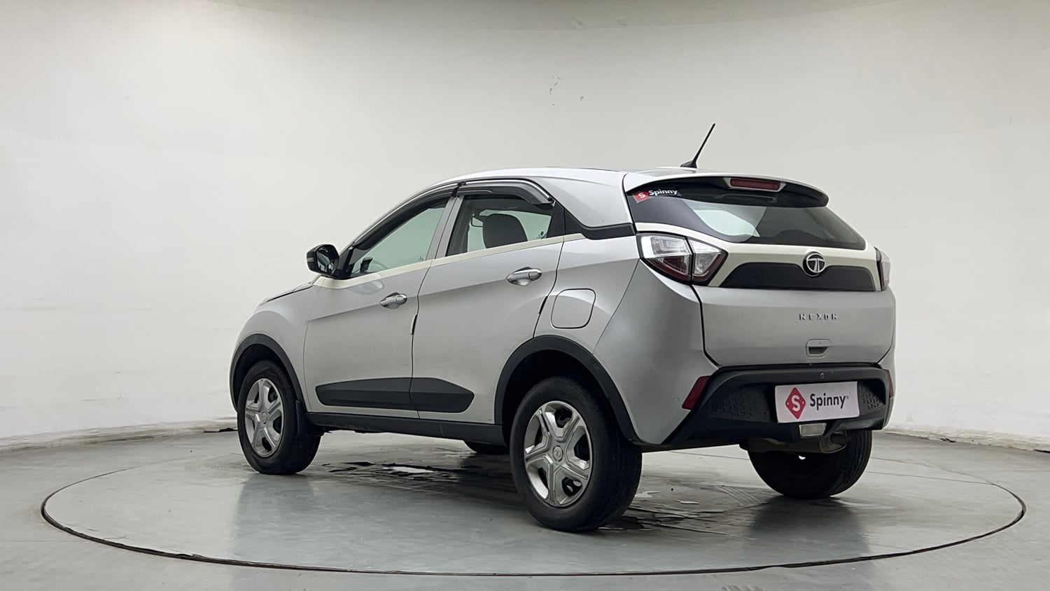 Used 2019 Tata Nexon XMA Petrol Petrol Automatic exterior LEFT REAR CORNER VIEW
