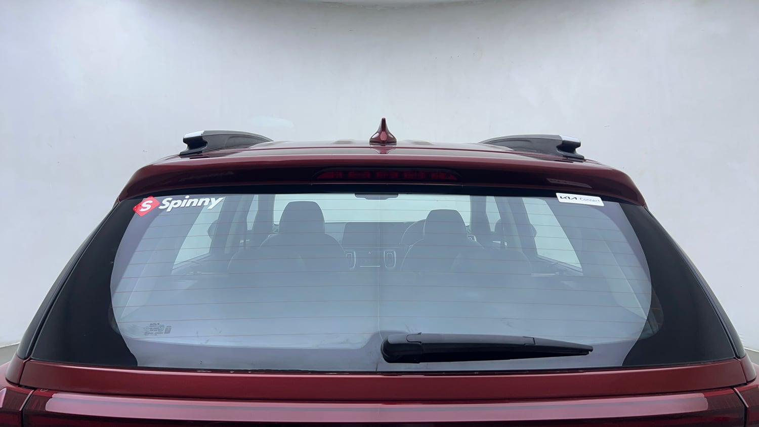 Used 2024 Kia Sonet HTX Plus 1.5 Diesel MT Diesel Manual exterior BACK WINDSHIELD VIEW