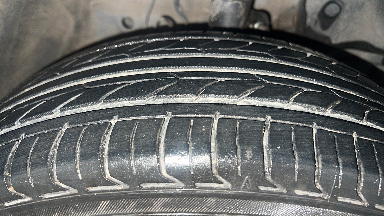 Used 2018 Honda Jazz SV Petrol Petrol Manual tyres RIGHT FRONT TYRE TREAD VIEW