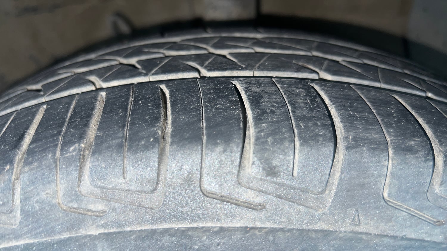 Used 2021 Hyundai Grand i10 Nios Magna 1.2 Kappa VTVT CNG Cng Manual tyres RIGHT FRONT TYRE TREAD VIEW
