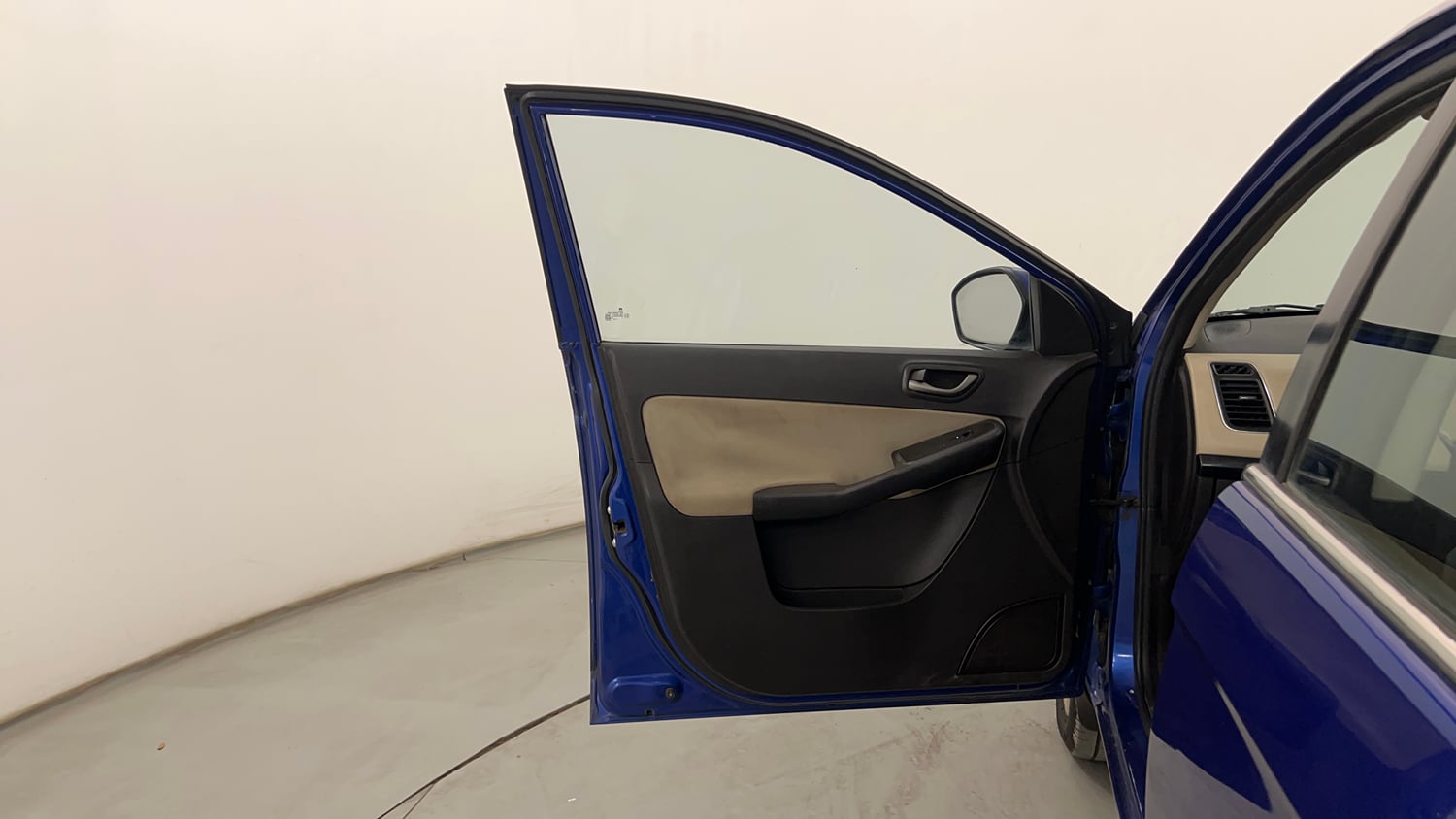 Used 2020 Tata Zest XT Petrol Petrol Manual interior LEFT FRONT DOOR OPEN VIEW