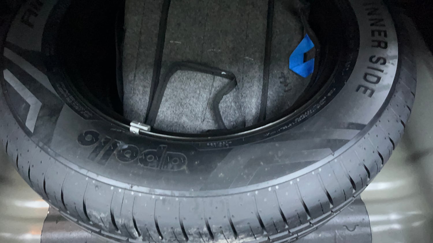 Used 2021 Hyundai Creta SX (O) 1.5 Petrol IVT Petrol Automatic tyres SPARE TYRE VIEW