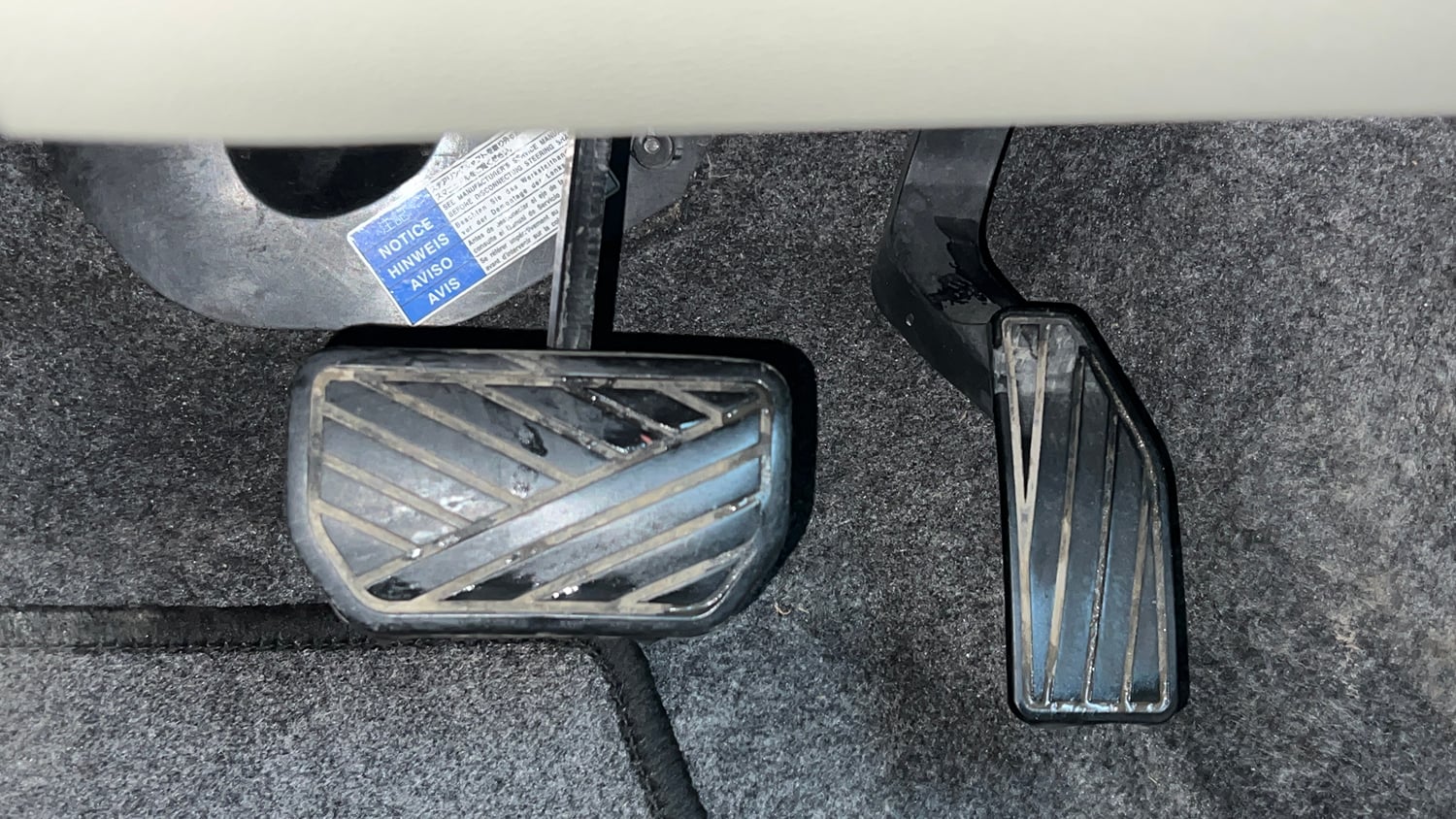 Used 2016 Maruti Suzuki Celerio ZXi AMT Petrol Automatic interior PEDALS VIEW