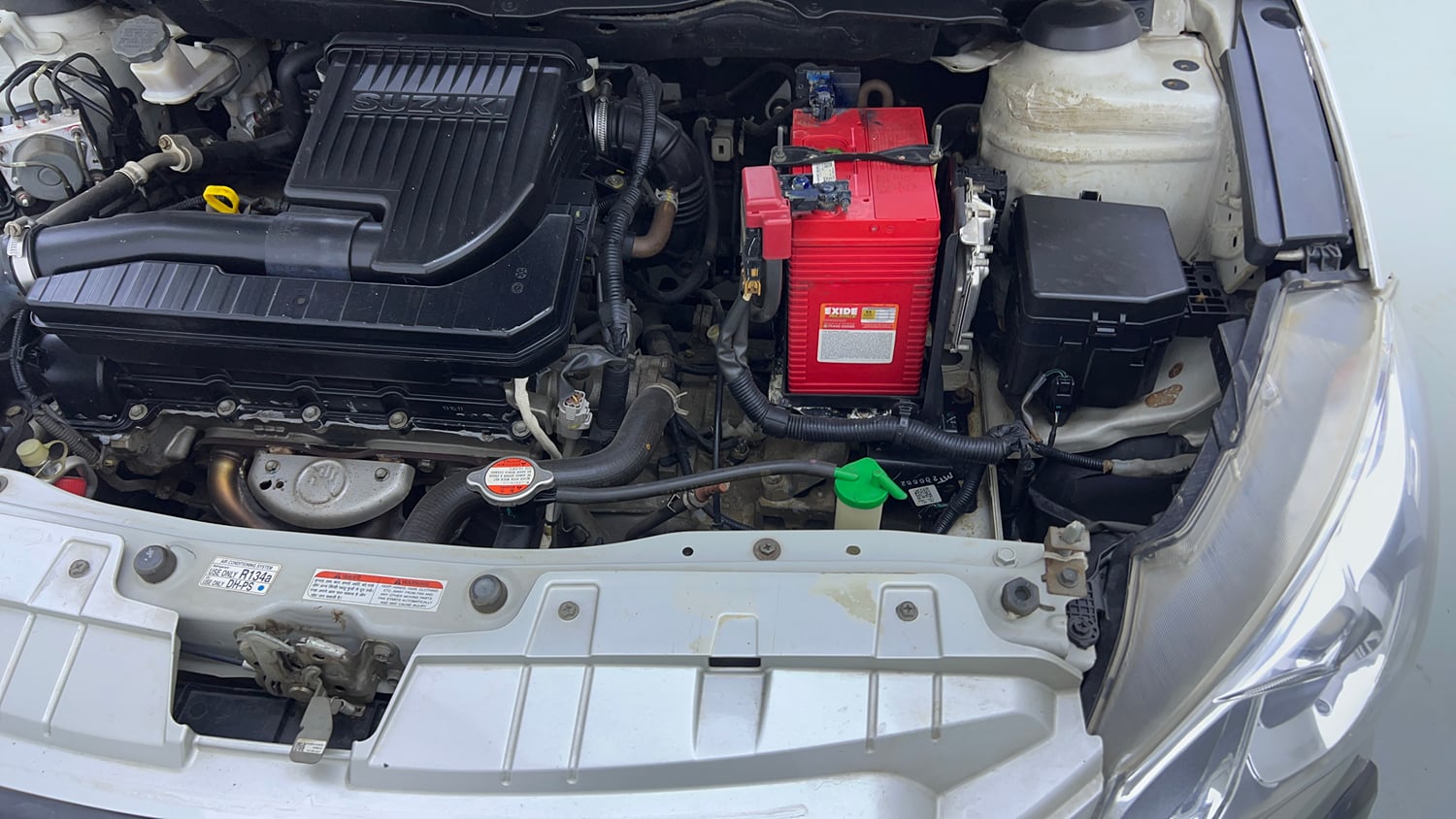 Used 2017 Maruti Suzuki Ciaz Zeta 1.4 AT Petrol Automatic engine ENGINE LEFT SIDE VIEW