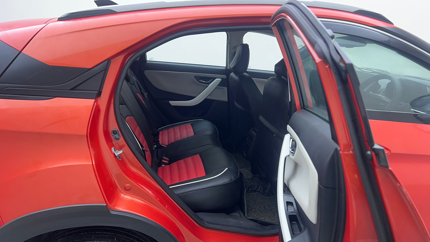 Used 2024 Tata Nexon Creative Plus 1.2 Revotron Petrol 6MT Petrol Manual interior RIGHT SIDE REAR DOOR CABIN VIEW