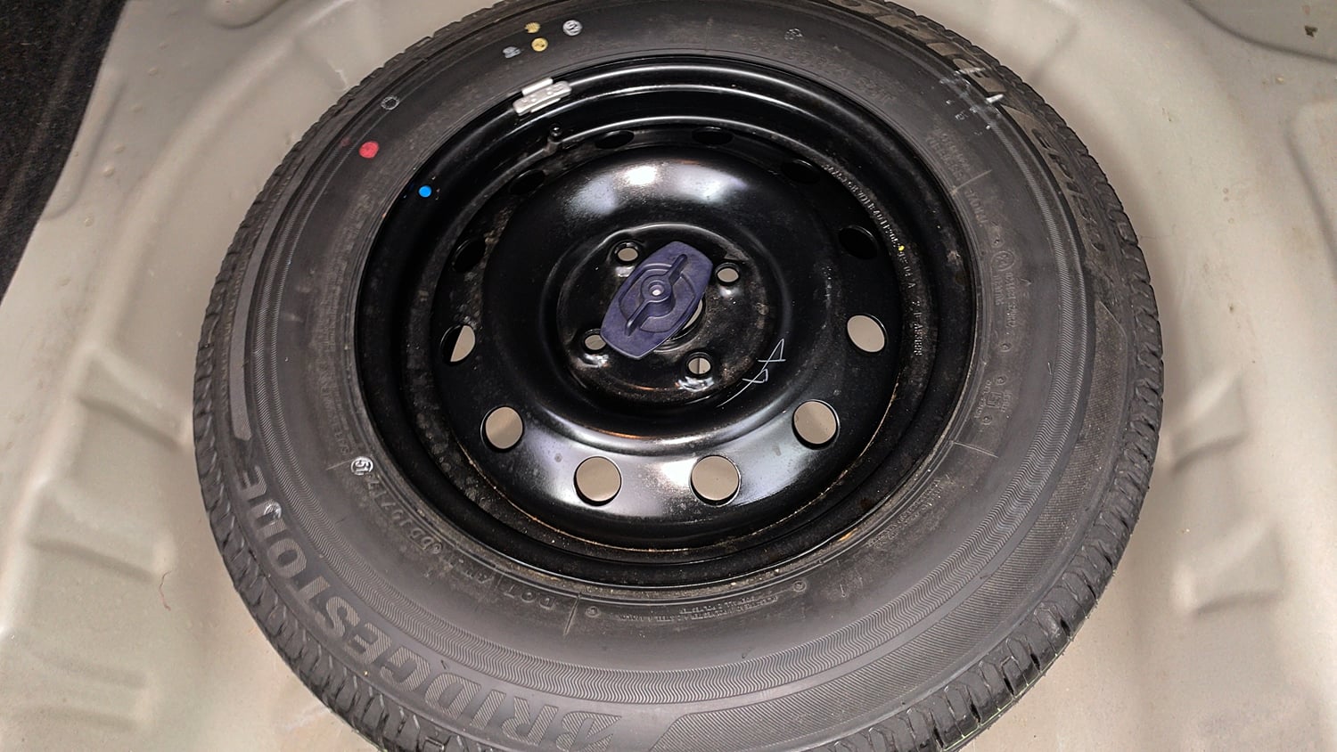 Used 2019 Maruti Suzuki Dzire VXi Petrol Manual tyres SPARE TYRE VIEW