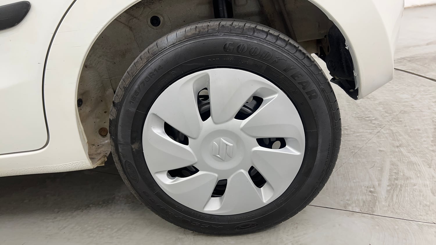 Used 2019 Maruti Suzuki Celerio ZXi AMT Petrol Automatic tyres LEFT REAR TYRE RIM VIEW
