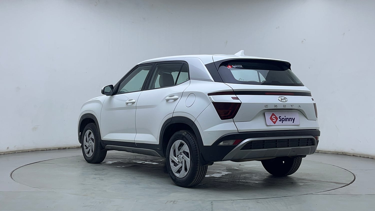 Used 2021 Hyundai Creta EX 1.5 Petrol Petrol Manual exterior LEFT REAR CORNER VIEW