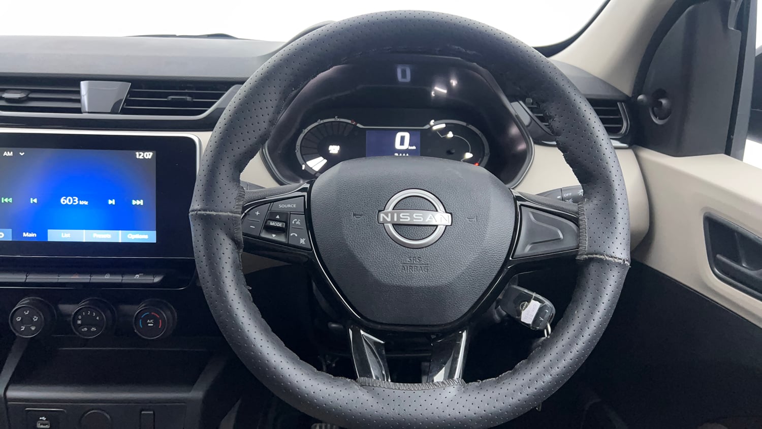 Used 2026 Nissan Gravite Acenta MT Petrol Manual interior STEERING VIEW