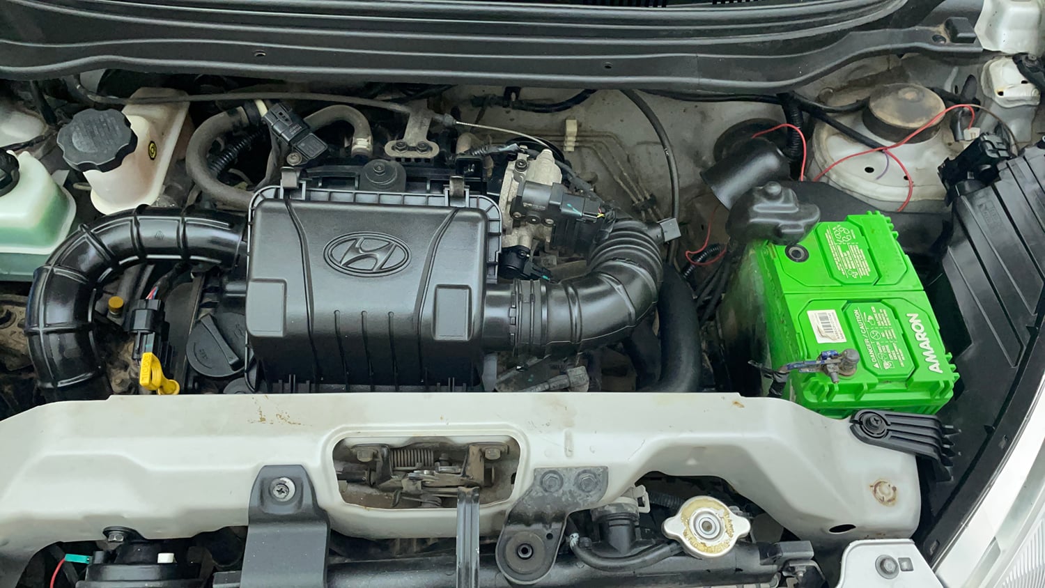 Used 2016 Hyundai Eon Era + Petrol Manual engine ENGINE LEFT SIDE VIEW
