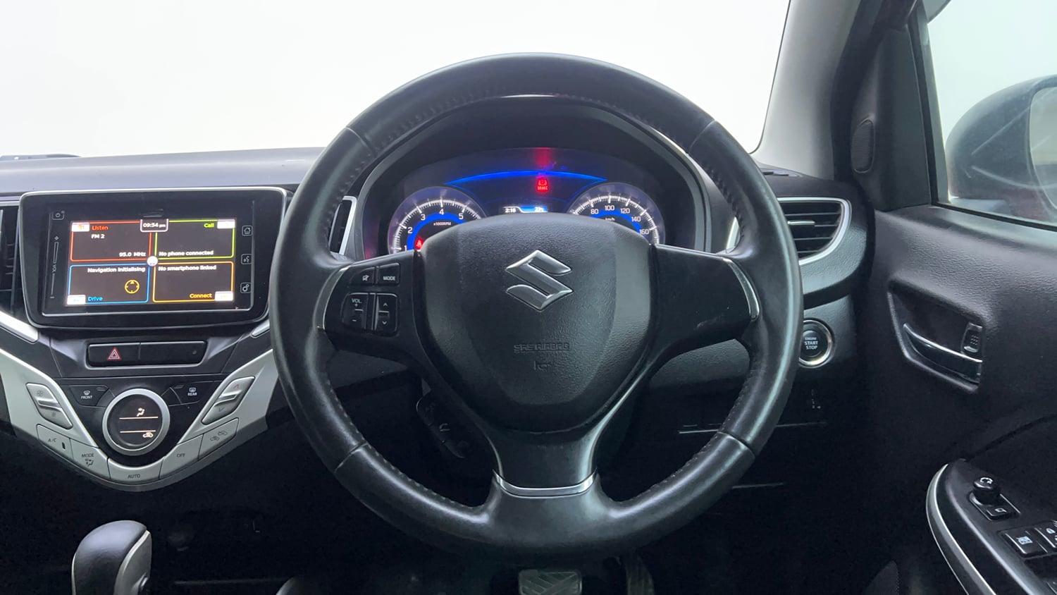 Used 2018 Maruti Suzuki Baleno Alpha 1.2 AT Petrol Automatic interior STEERING VIEW