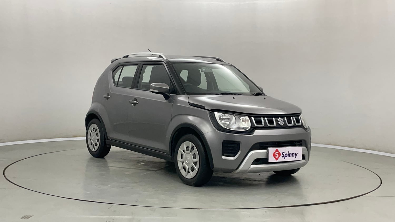 Used 2022 Maruti Suzuki Ignis Delta 1.2 MT Petrol Manual exterior RIGHT FRONT CORNER VIEW