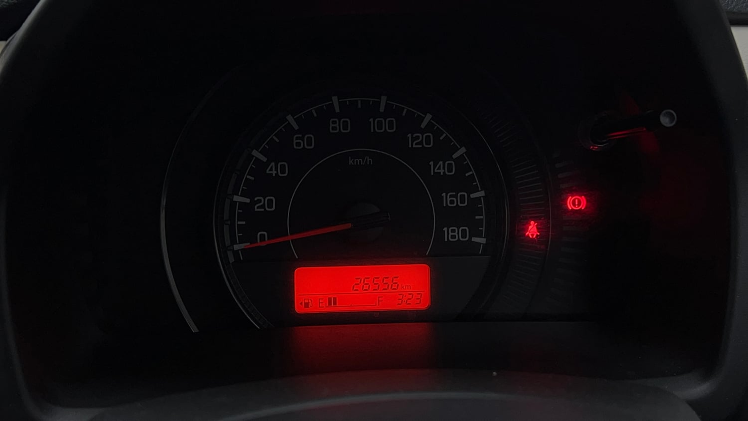 Used 2024 Maruti Suzuki Wagon R VXI 1.0 Petrol Manual interior CLUSTERMETER VIEW