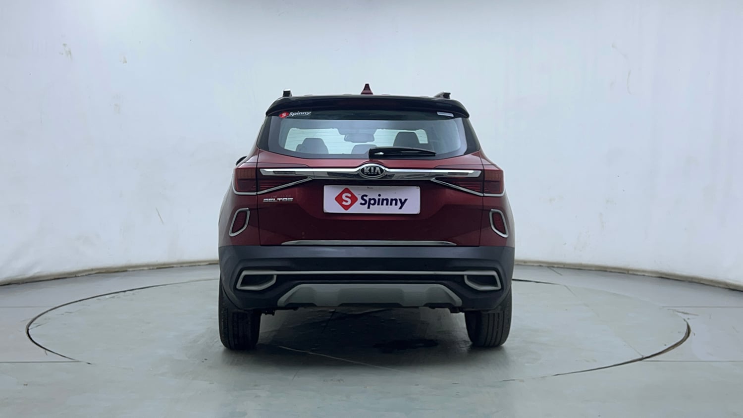 Used 2020 kia Seltos HTX IVT 1.5 Petrol Automatic exterior BACK VIEW