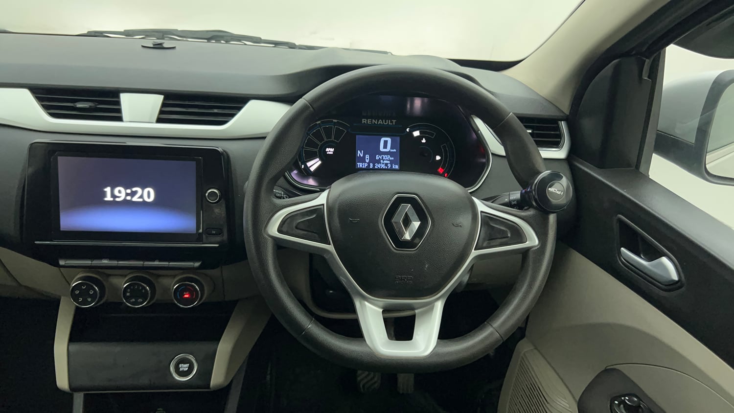Used 2021 Renault Triber RXZ EASY-R AMT Petrol Automatic interior STEERING VIEW