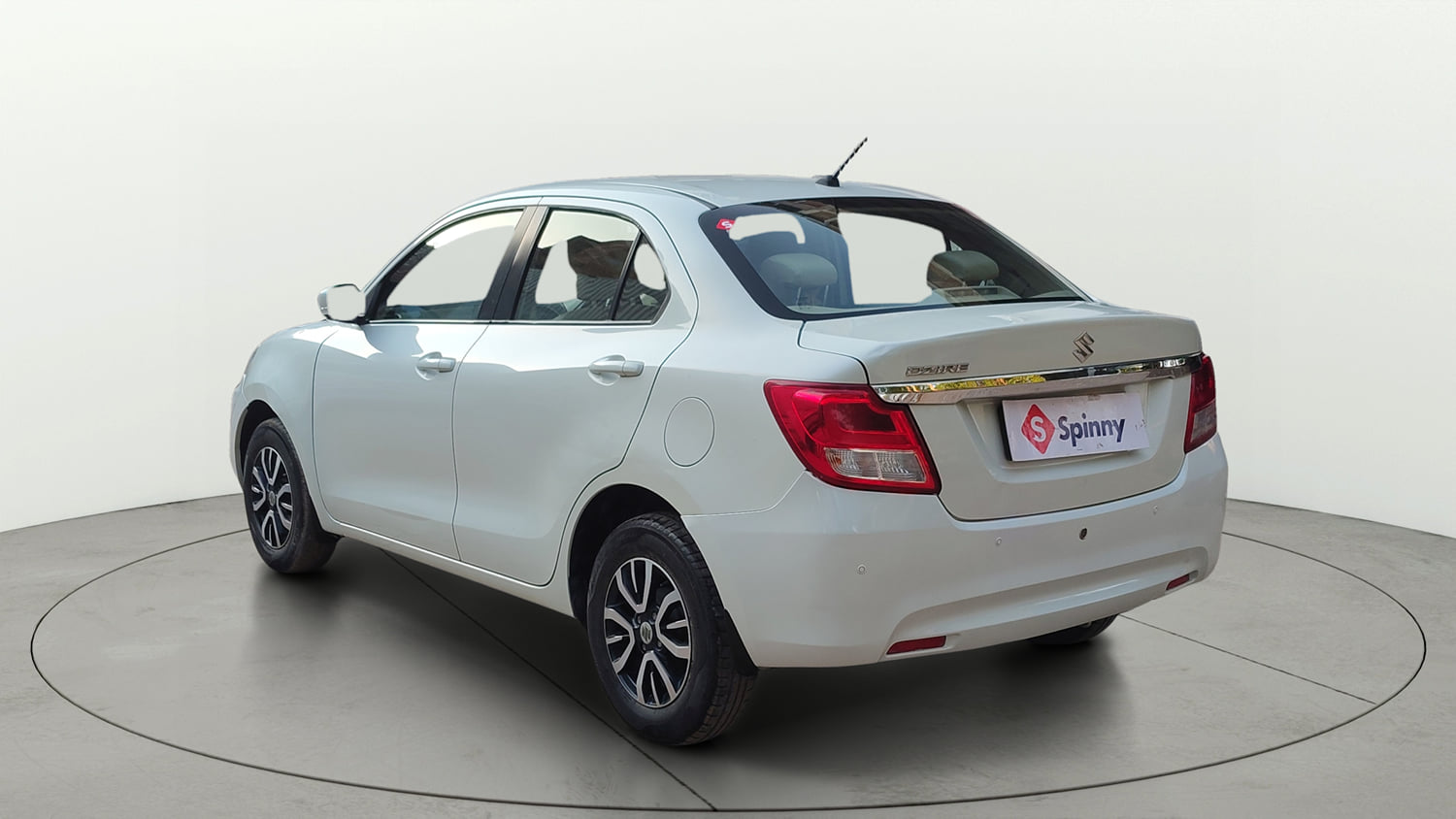 Used 2020 Maruti Suzuki Dzire VXi AMT Petrol Automatic exterior LEFT REAR CORNER VIEW