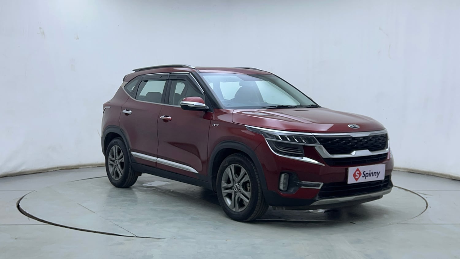 Used 2020 kia Seltos HTX IVT 1.5 Petrol Automatic exterior RIGHT FRONT CORNER VIEW