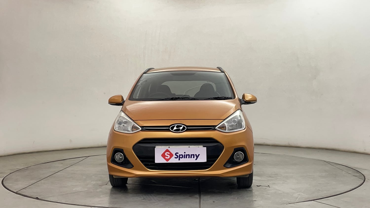 Used 2015 Hyundai Grand i10 Asta 1.2 Kappa VTVT Petrol Manual exterior FRONT VIEW