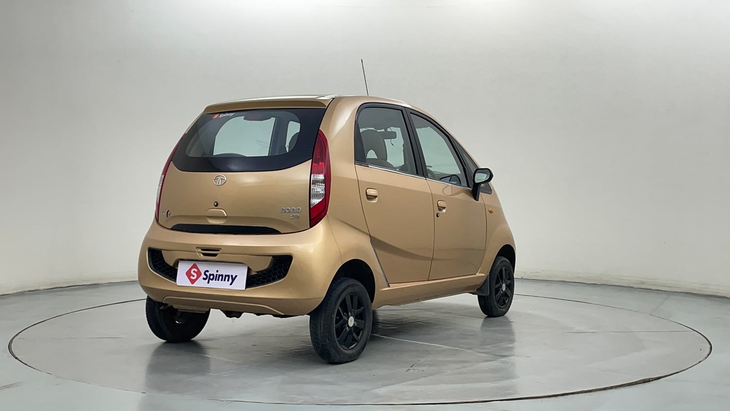 Used 2015 Tata Nano Twist XTA Petrol Automatic exterior RIGHT REAR CORNER VIEW