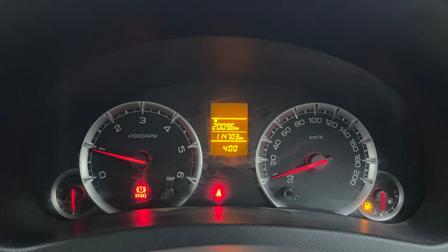 Used 2014 Maruti Suzuki Swift Dzire VDI Diesel Manual interior CLUSTERMETER VIEW