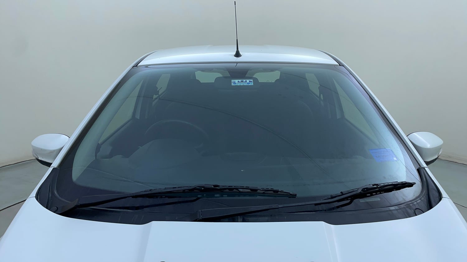 Used 2017 Ford Figo Trend 1.2 Ti-VCT Petrol Manual exterior FRONT WINDSHIELD VIEW