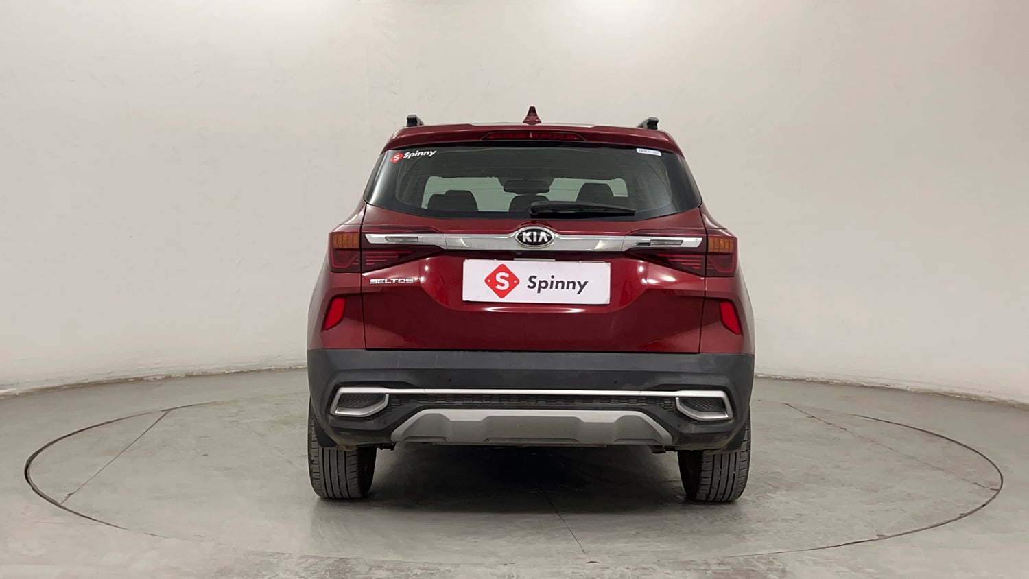 Used 2021 kia Seltos HTX IVT 1.5 Petrol Automatic exterior BACK VIEW