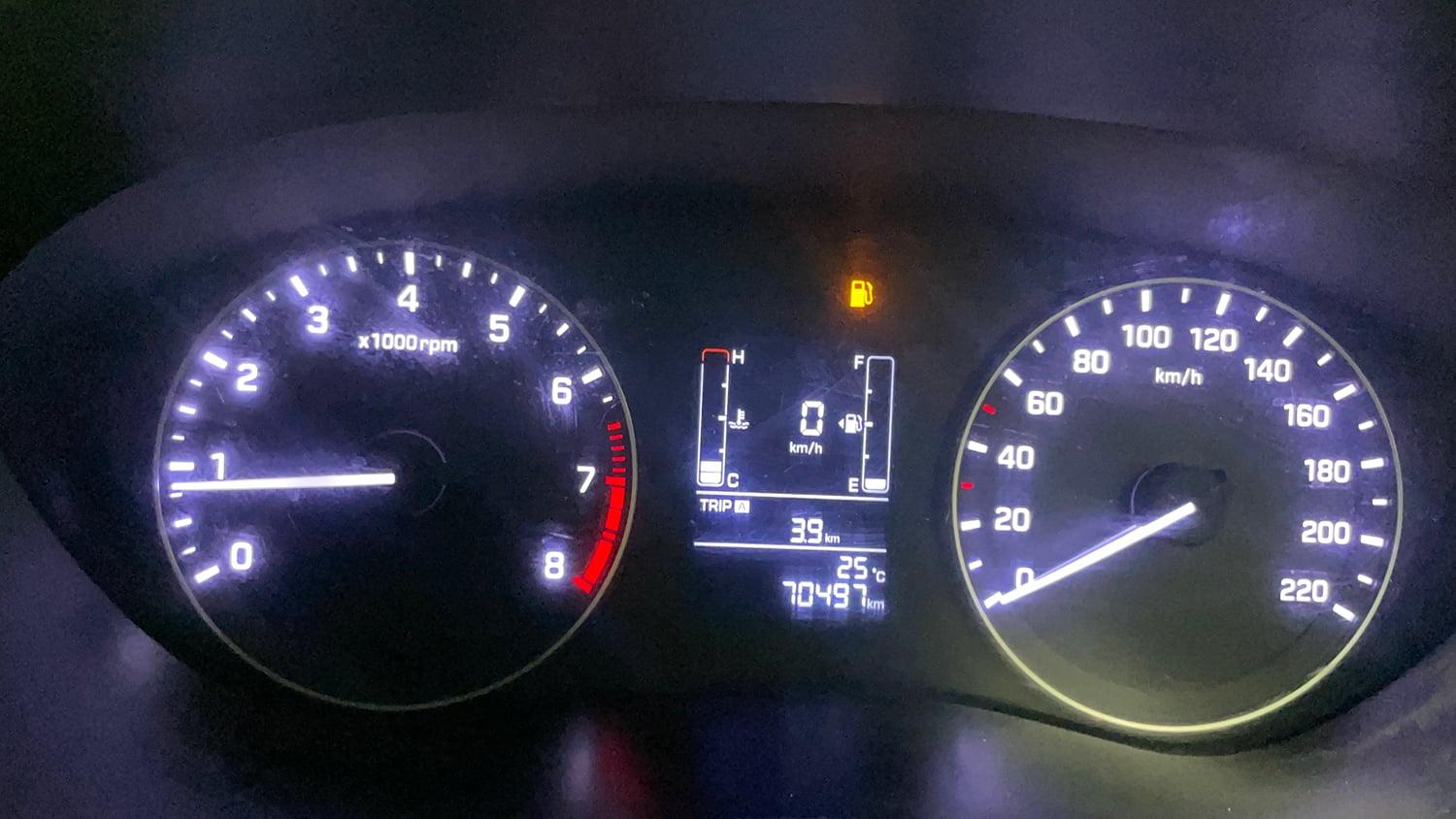 Used 2015 Hyundai Elite i20 Sportz 1.2 Petrol Manual interior CLUSTERMETER VIEW