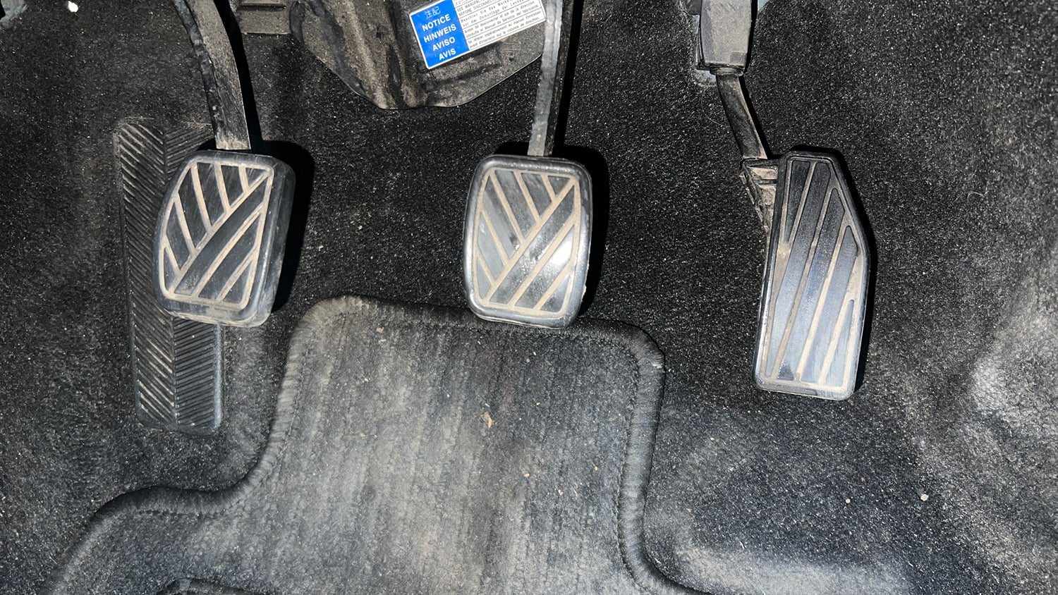 Used 2017 Maruti Suzuki Baleno Delta 1.2 Petrol Manual interior PEDALS VIEW